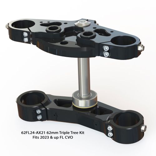 21 inch 62mm Bolt-on Triple Trees - 2023.5-up CVO RG & ST